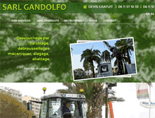 Tablet Screenshot of gandolfo-gilbert.fr